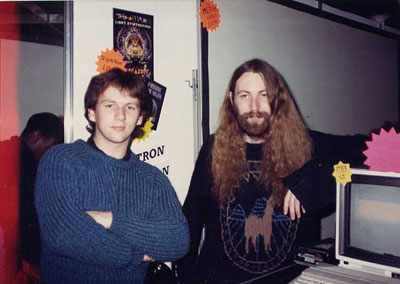 Rik and Yak in 1988